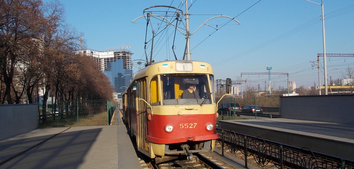 Киев, Tatra T3SU № 5527