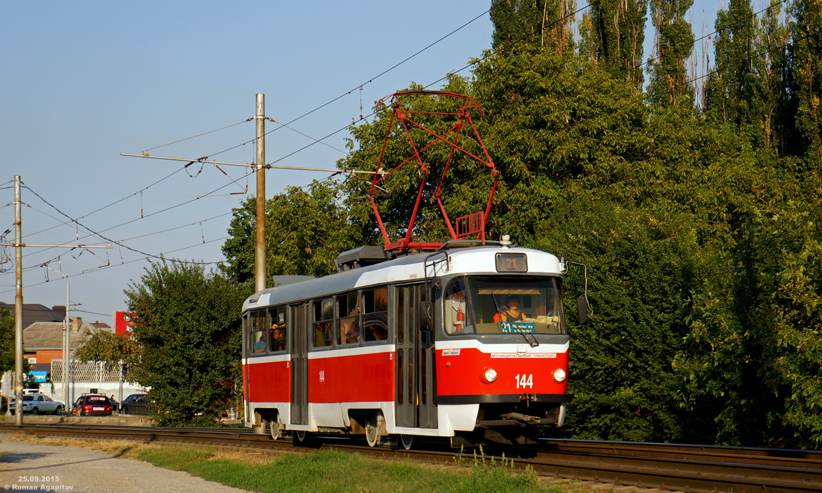 Краснодар, Tatra T3SU № 144