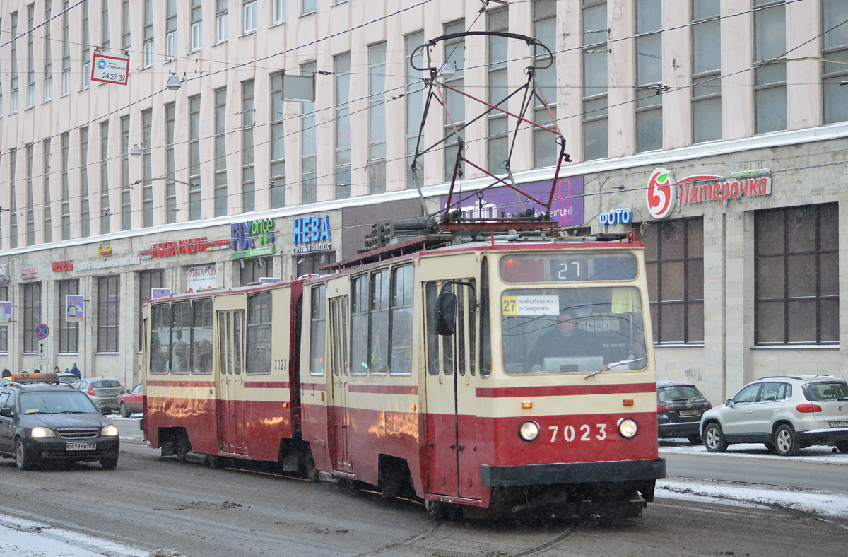 Санкт-Петербург, ЛВС-86К № 7023