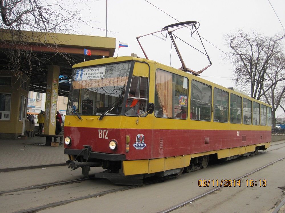 Ростов-на-Дону, Tatra T6B5SU № 812