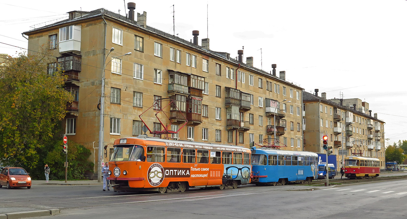 Екатеринбург, Tatra T3SU № 087