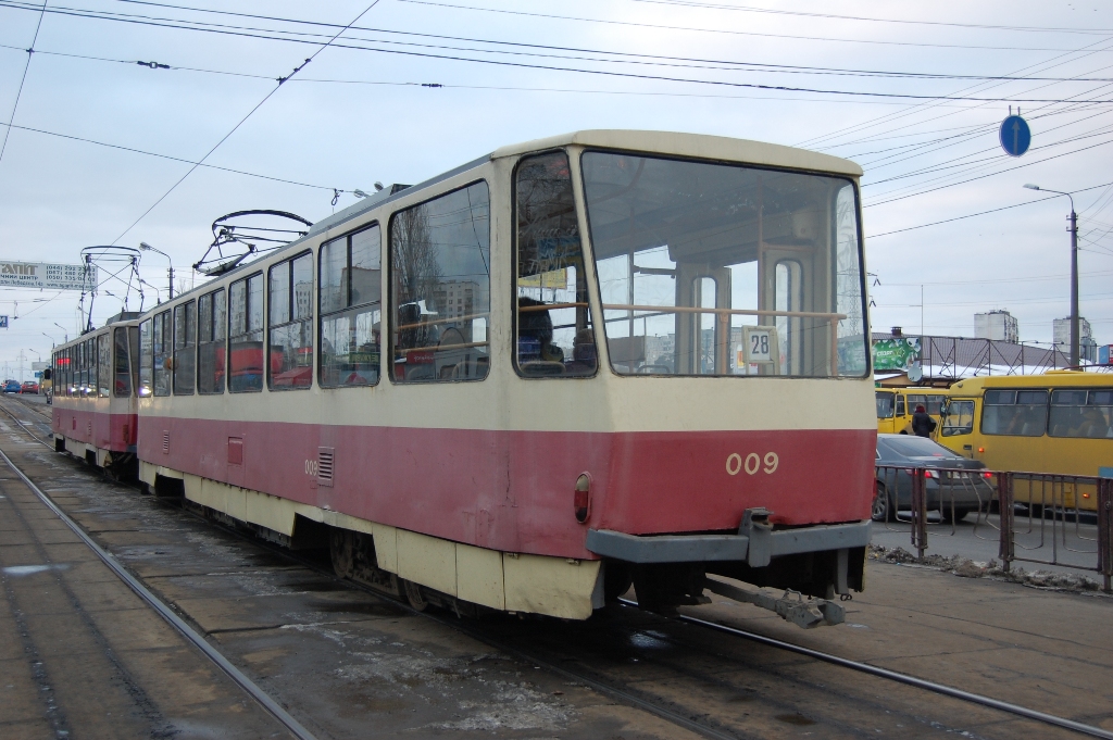 Киев, Tatra T6B5SU № 009