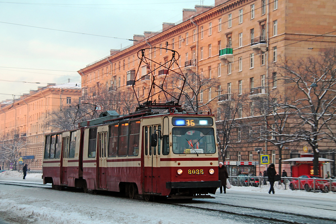 Санкт-Петербург, ЛВС-86К № 8035