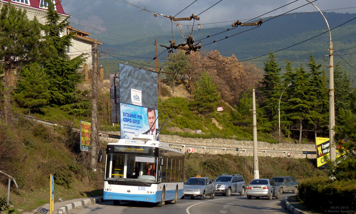 Крымский троллейбус, Богдан Т60111 № 6310
