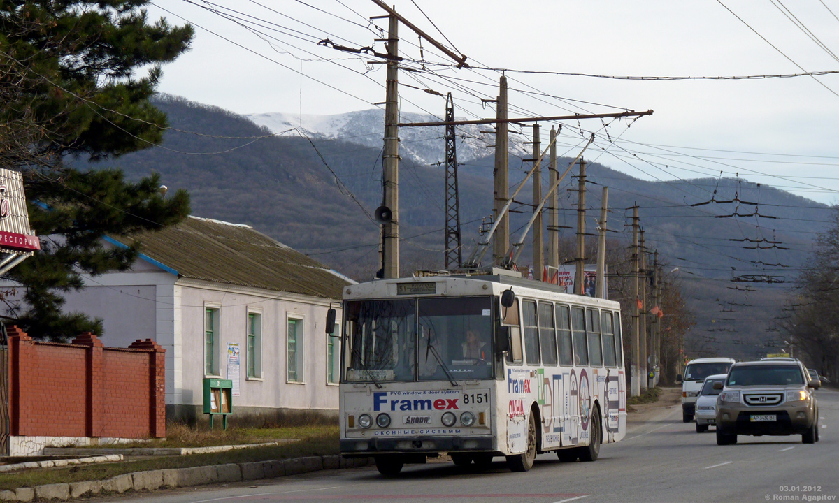 Крымский троллейбус, Škoda 14Tr11/6 № 8151