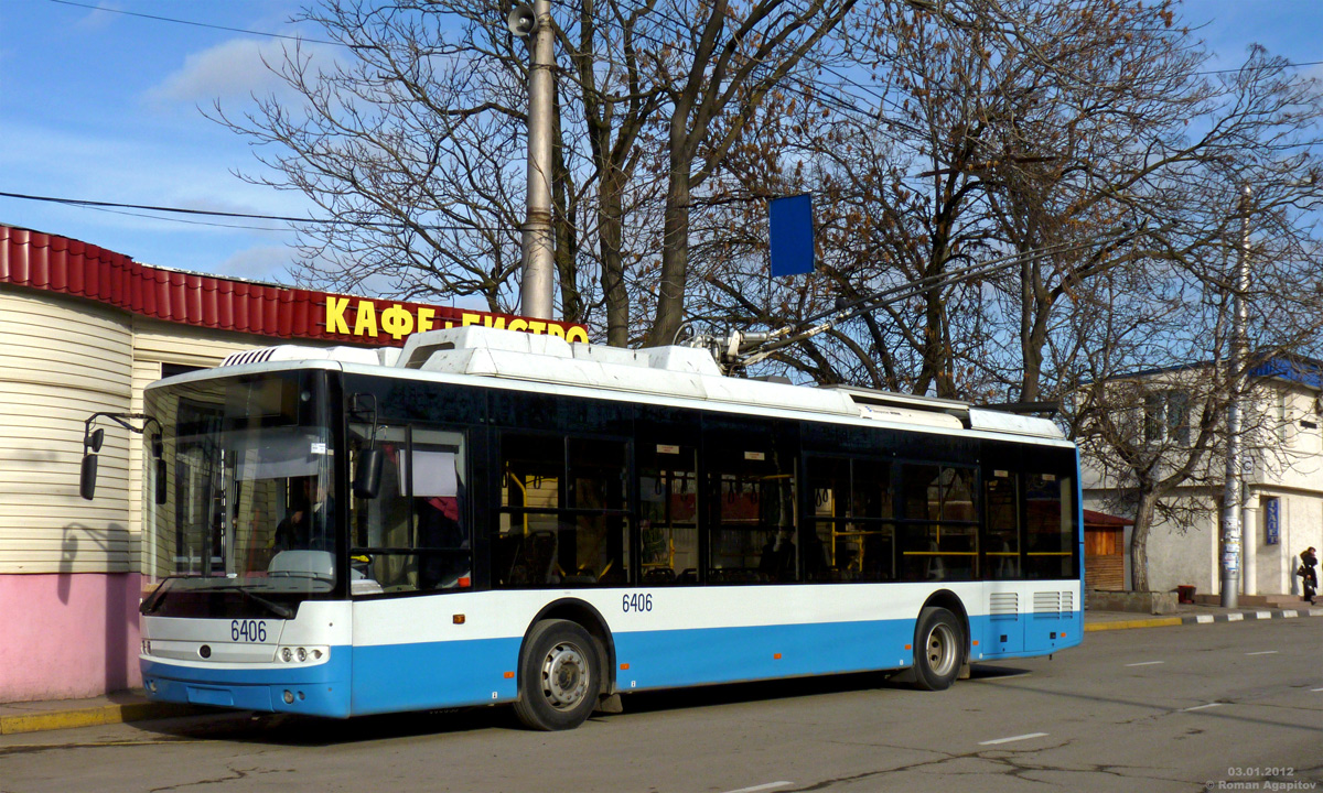 Крымский троллейбус, Богдан Т70115 № 6406