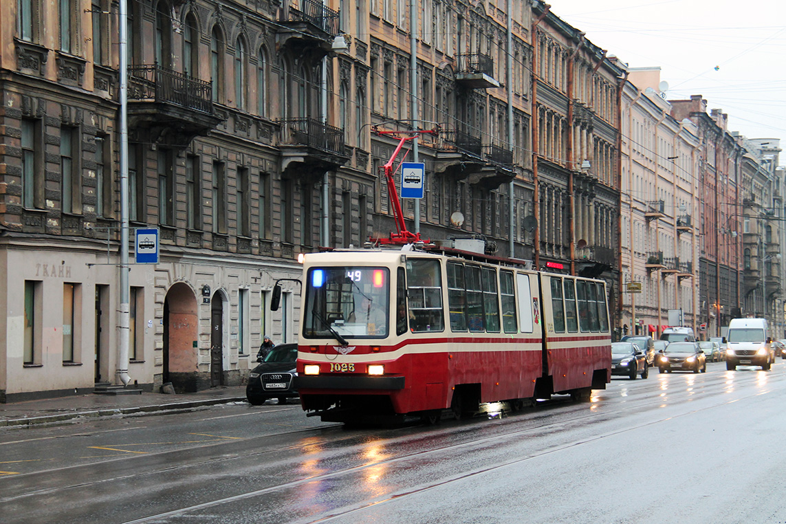 Санкт-Петербург, ЛВС-86К № 1025