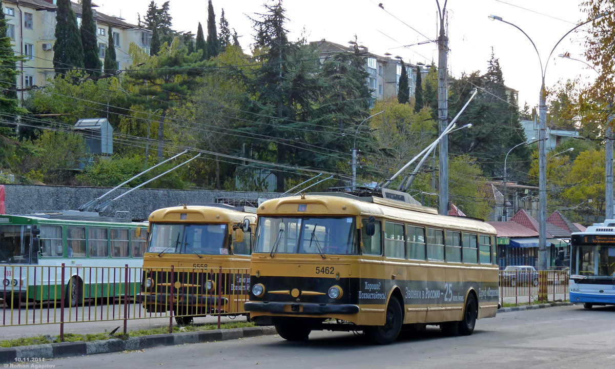 Крымский троллейбус, Škoda 9Tr18 № 5462