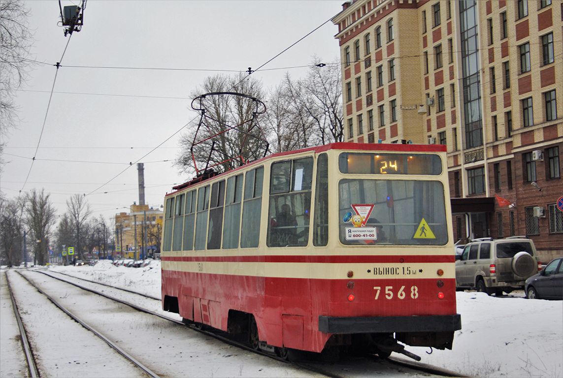 Санкт-Петербург, ЛМ-68М № 7568