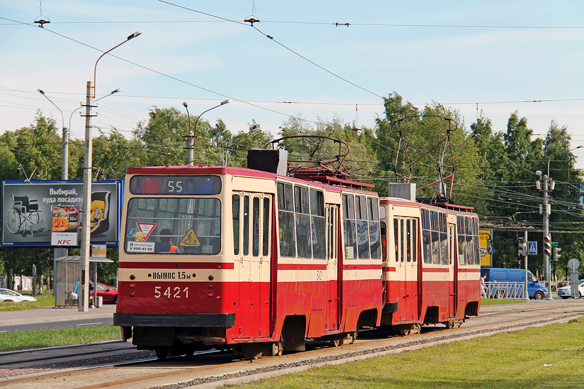 Санкт-Петербург, ЛМ-68М № 5421