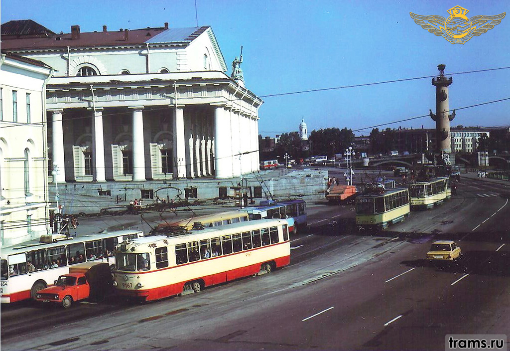 Санкт-Петербург, ЛМ-57 № 9167; Санкт-Петербург — Исторические фотографии трамваев