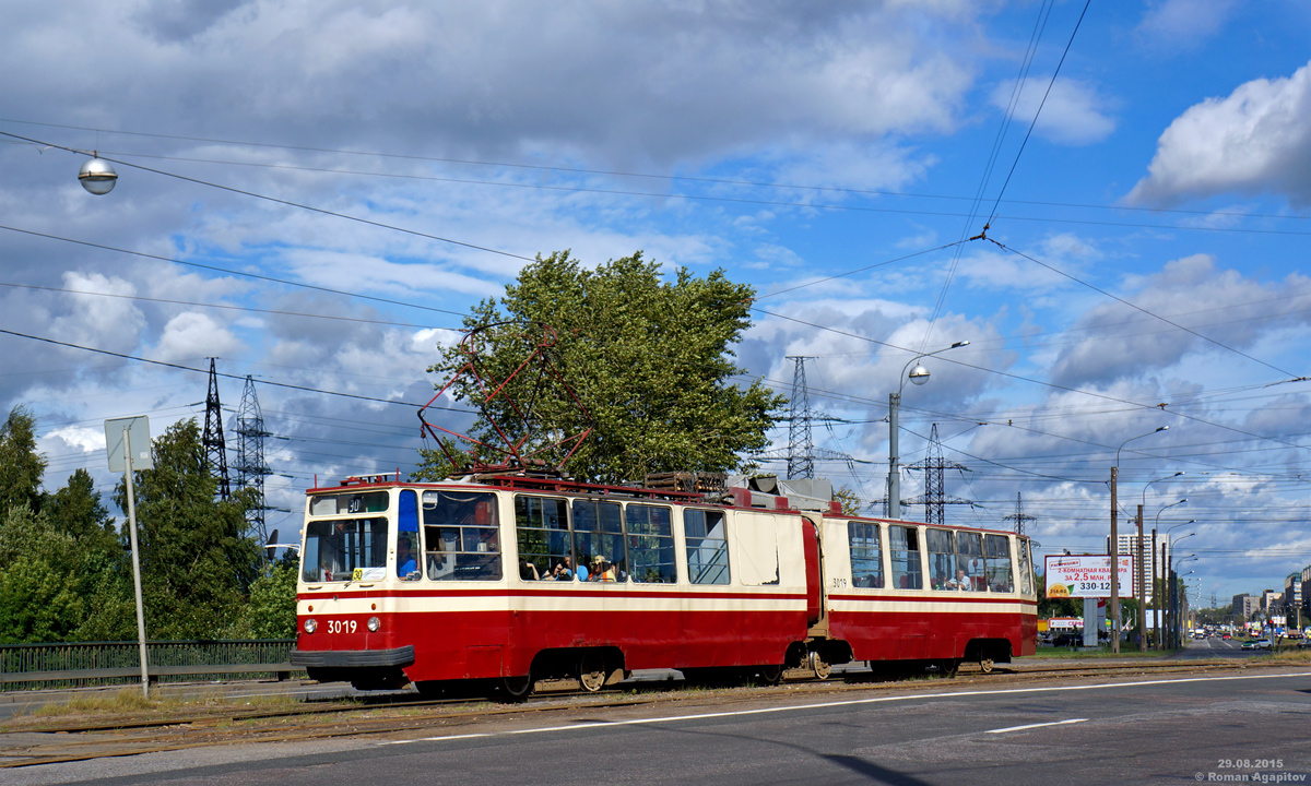 Санкт-Петербург, ЛВС-86К № 3019