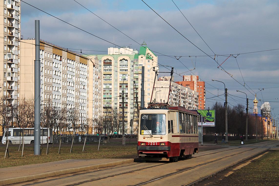 Санкт-Петербург, ЛМ-99К / 71-134К № 7201