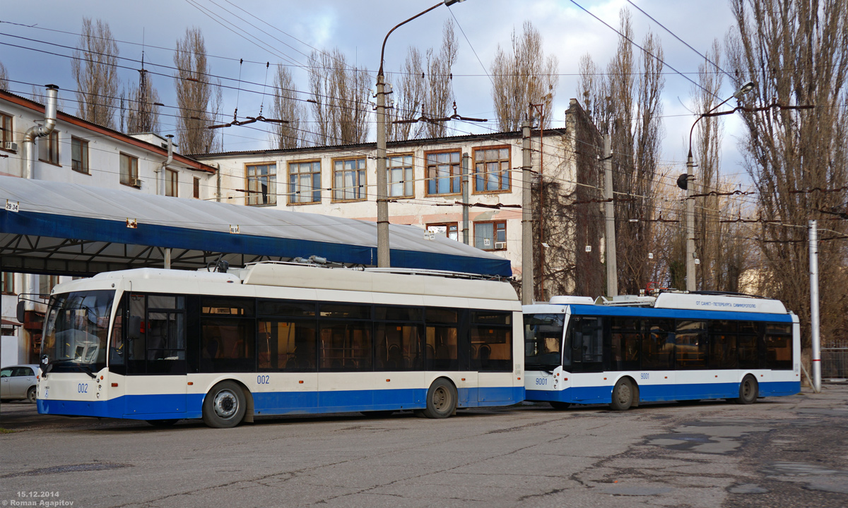 Крымский троллейбус, Тролза-5265.00 "Мегаполис" № 002