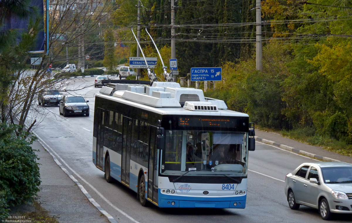 Крымский троллейбус, Богдан Т70115 № 8404