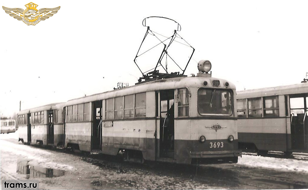 Санкт-Петербург, ЛМ-49 № 3693; Санкт-Петербург — Исторические фотографии трамваев