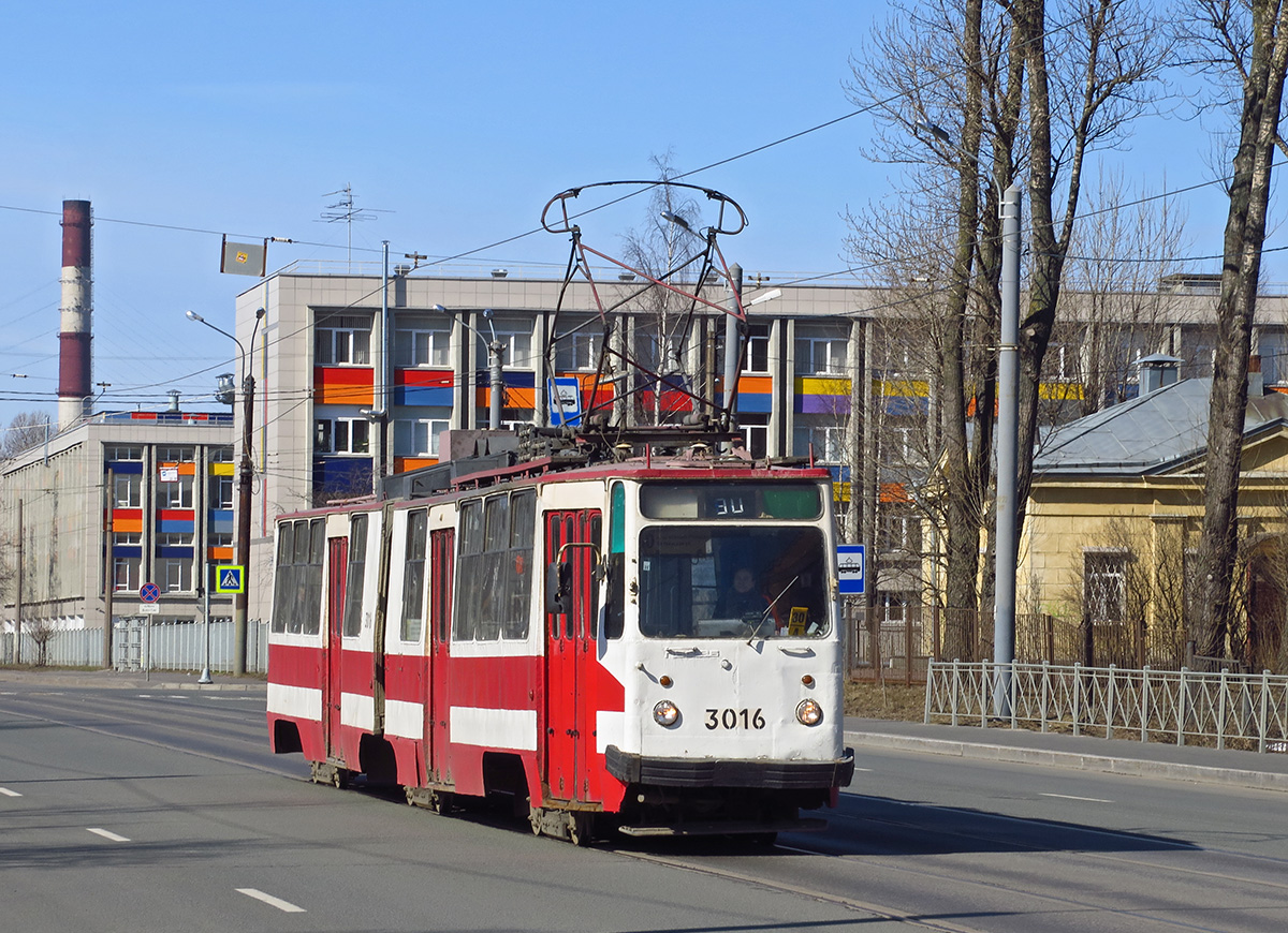 Санкт-Петербург, ЛВС-86К № 3016