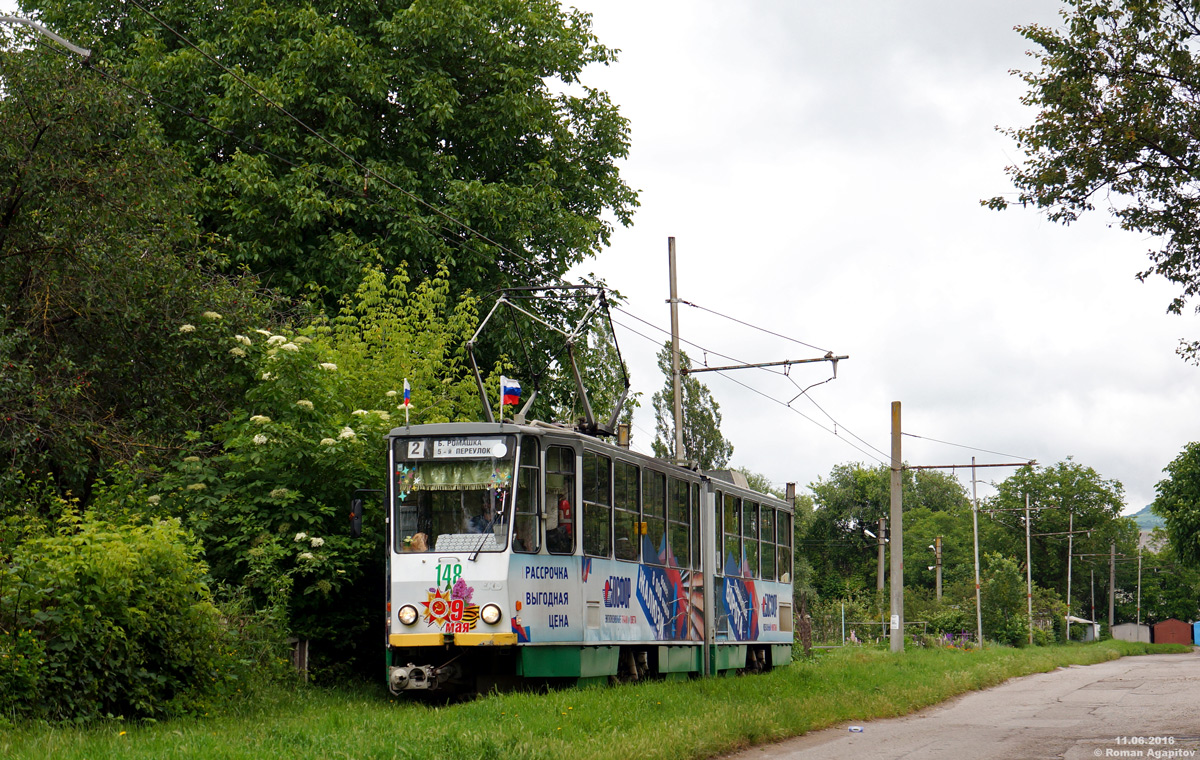 Пятигорск, Tatra KT4SU № 148