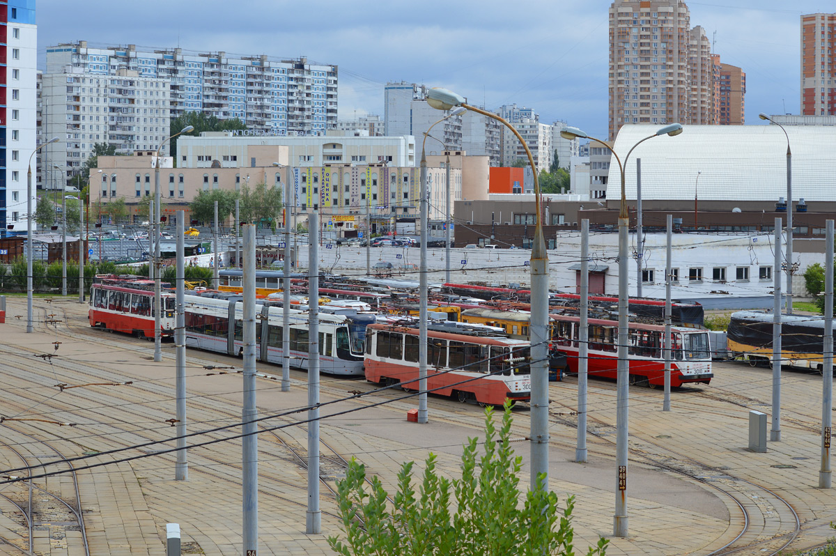 Москва — Трамвайные и троллейбусные депо