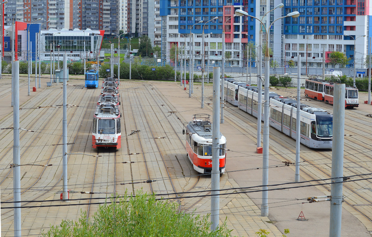 Москва — Трамвайные и троллейбусные депо