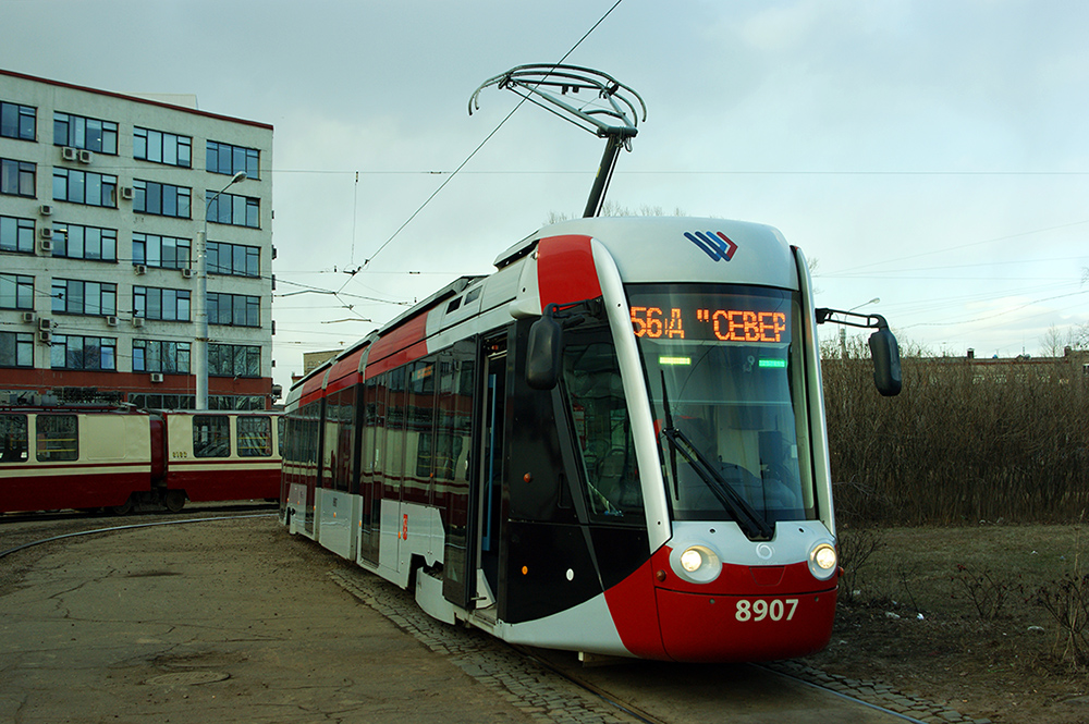 Санкт-Петербург, Alstom Citadis 301 CIS / 71-801 № 8907