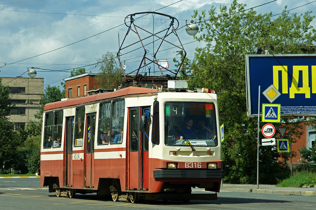 Санкт-Петербург, ЛМ-99АВ / 71-134А № 8316
