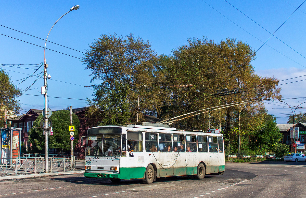 Вологда, Škoda 14TrM № 166