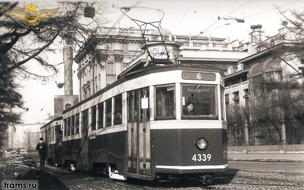 Санкт-Петербург, ЛМ-33 № 4339; Санкт-Петербург — Исторические фотографии трамваев