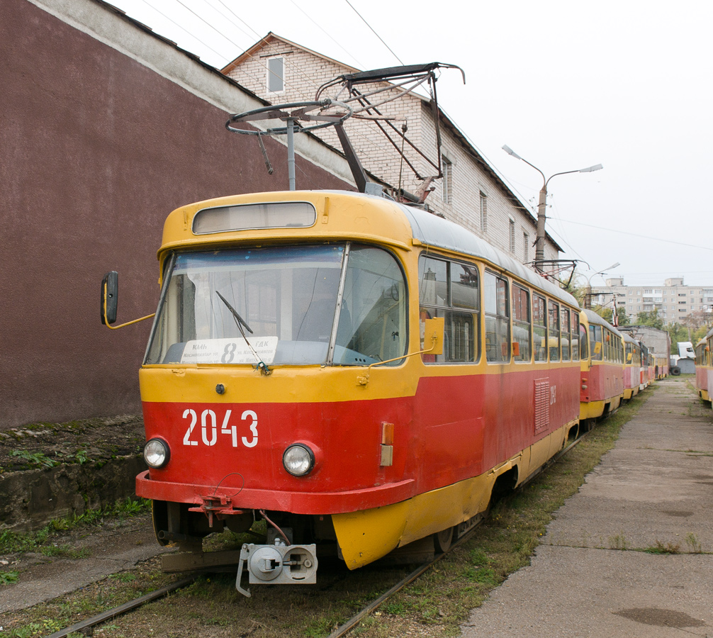 Уфа, Tatra T3D № 2043
