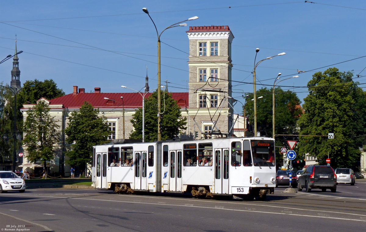 Таллин, Tatra KT4D № 153