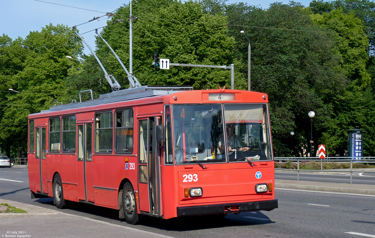 Таллин, Škoda 14Tr02/6 № 293
