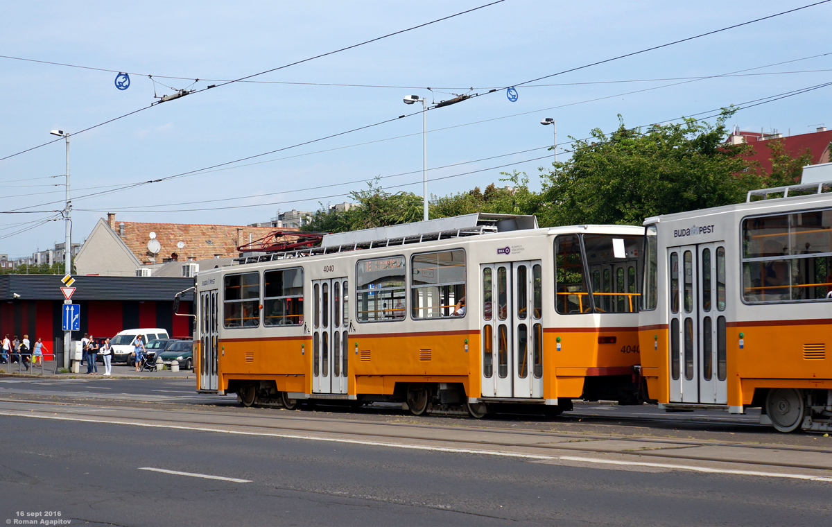 Будапешт, Tatra T5C5K2 № 4040