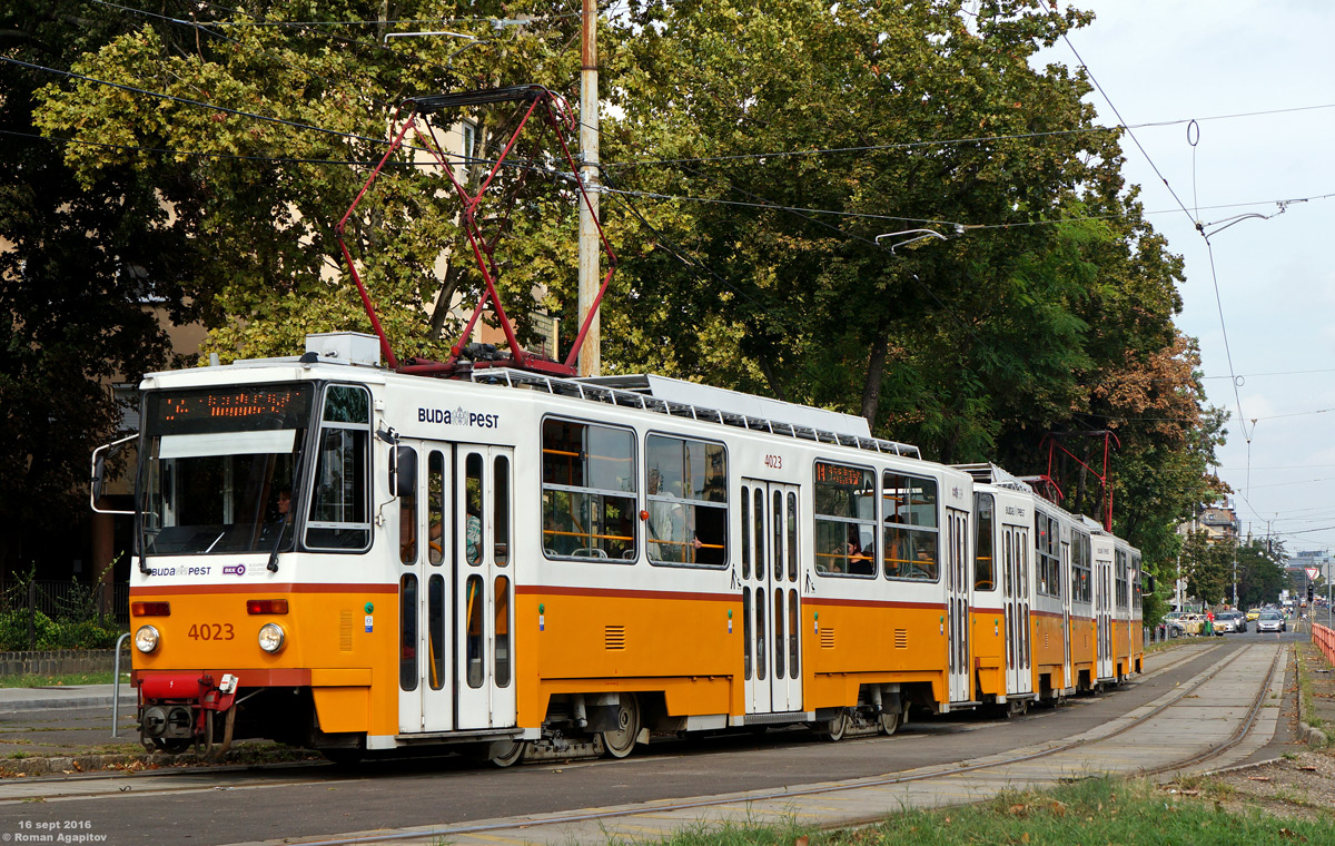 Будапешт, Tatra T5C5K2 № 4023
