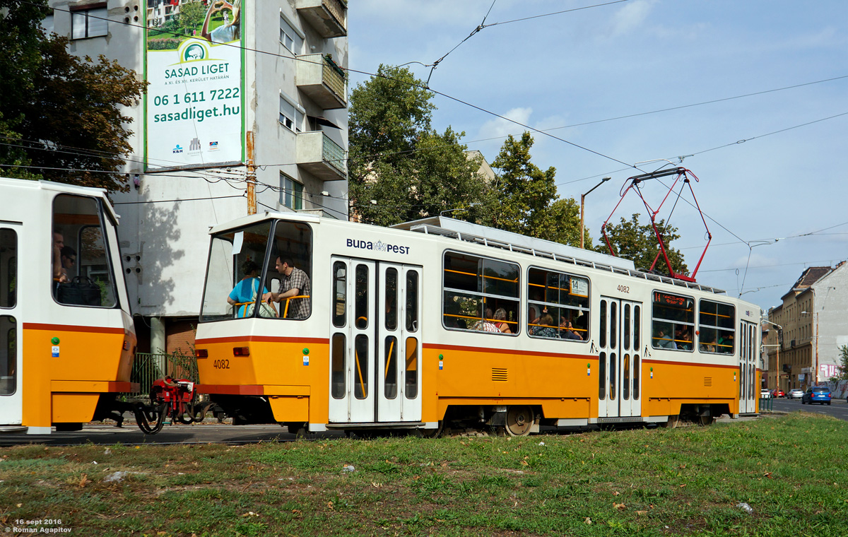 Будапешт, Tatra T5C5K2 № 4082