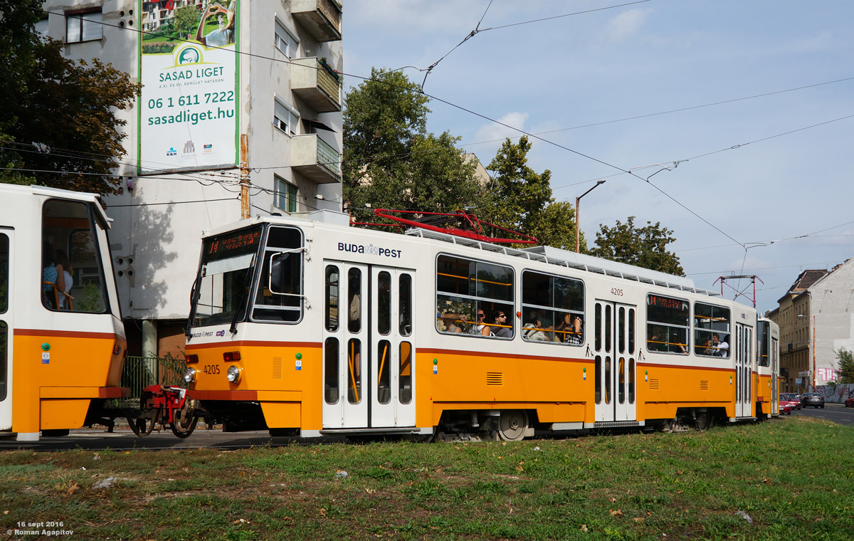 Будапешт, Tatra T5C5K2 № 4205