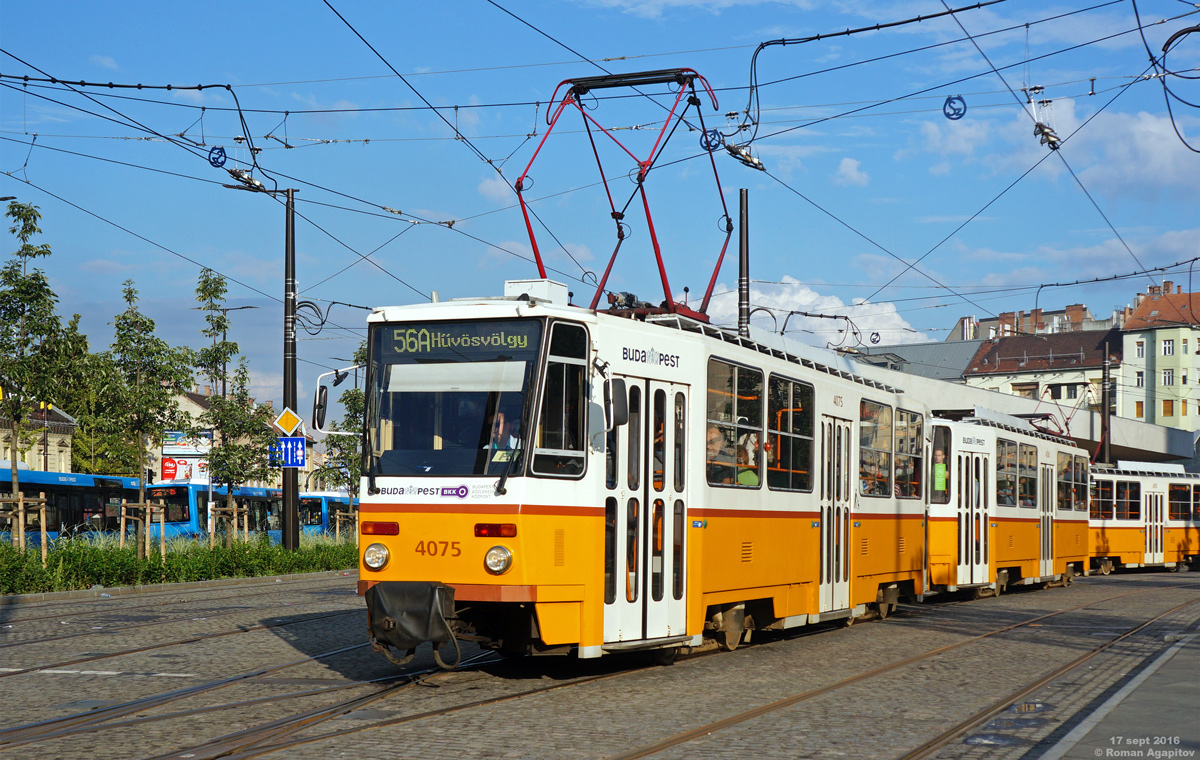 Будапешт, Tatra T5C5K2 № 4075