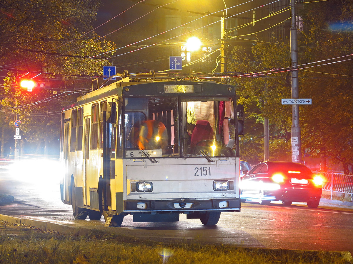 Крымский троллейбус, Škoda 14Tr11/6 № 2151