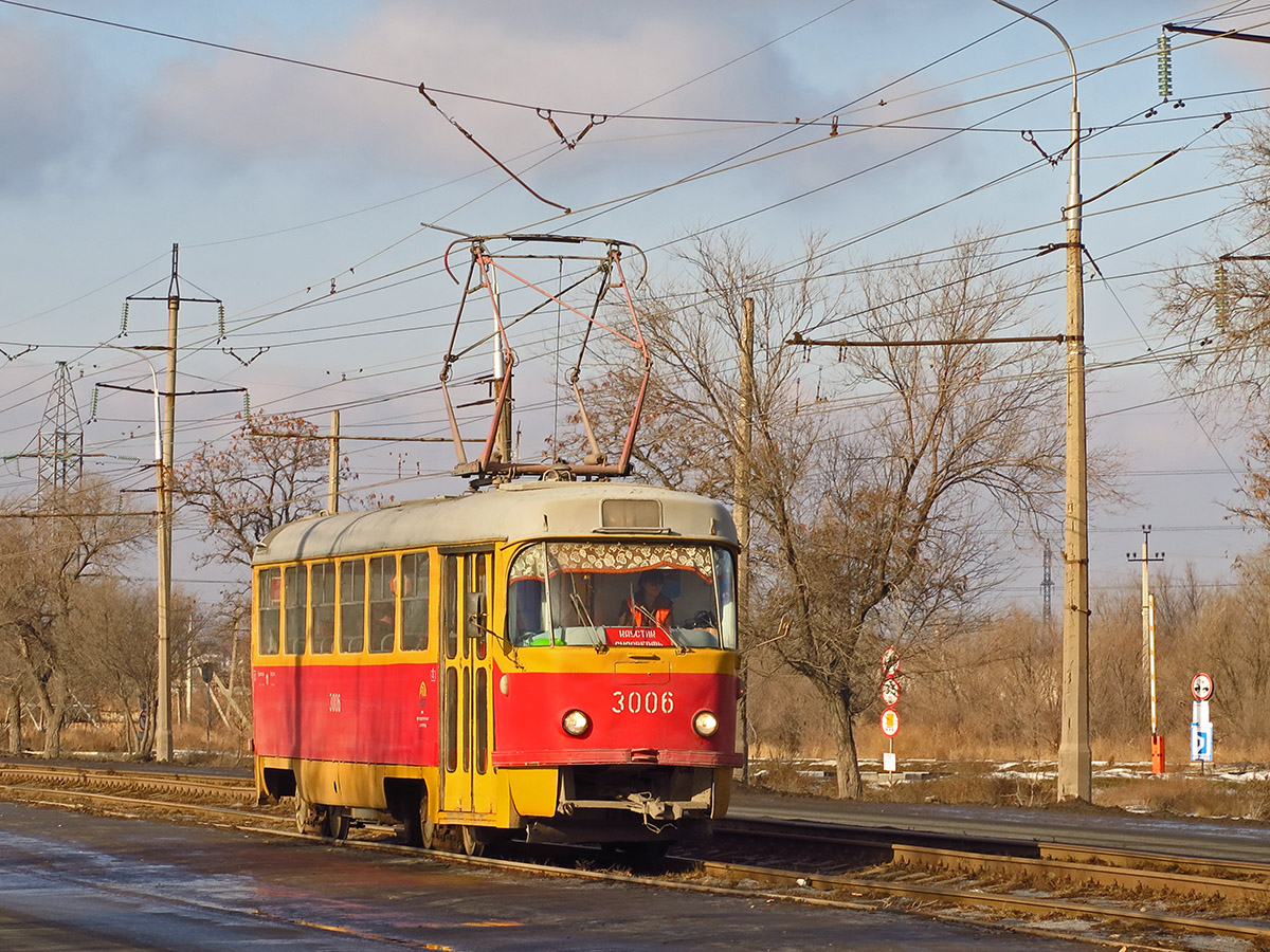 Волгоград, Tatra T3SU № 3006