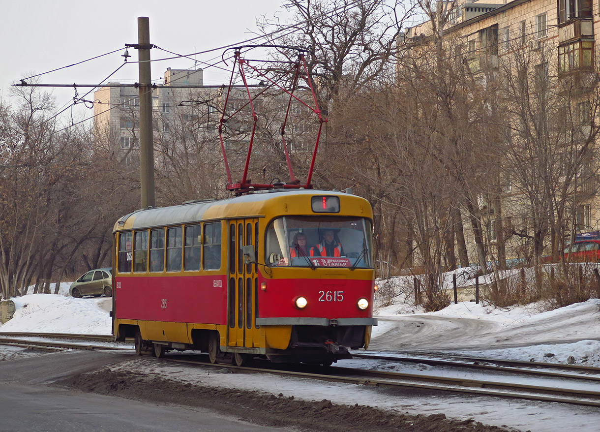 Волгоград, Tatra T3SU № 2615