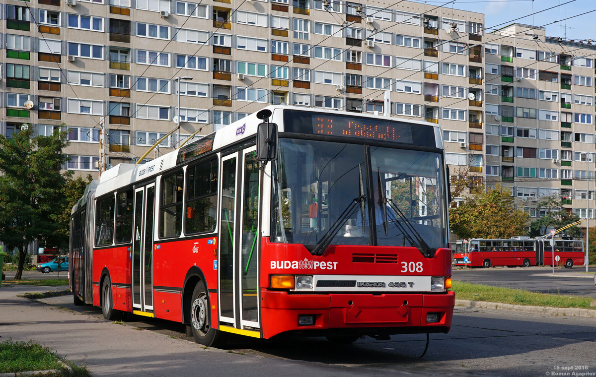 Будапешт, Ikarus 435.81F № 308