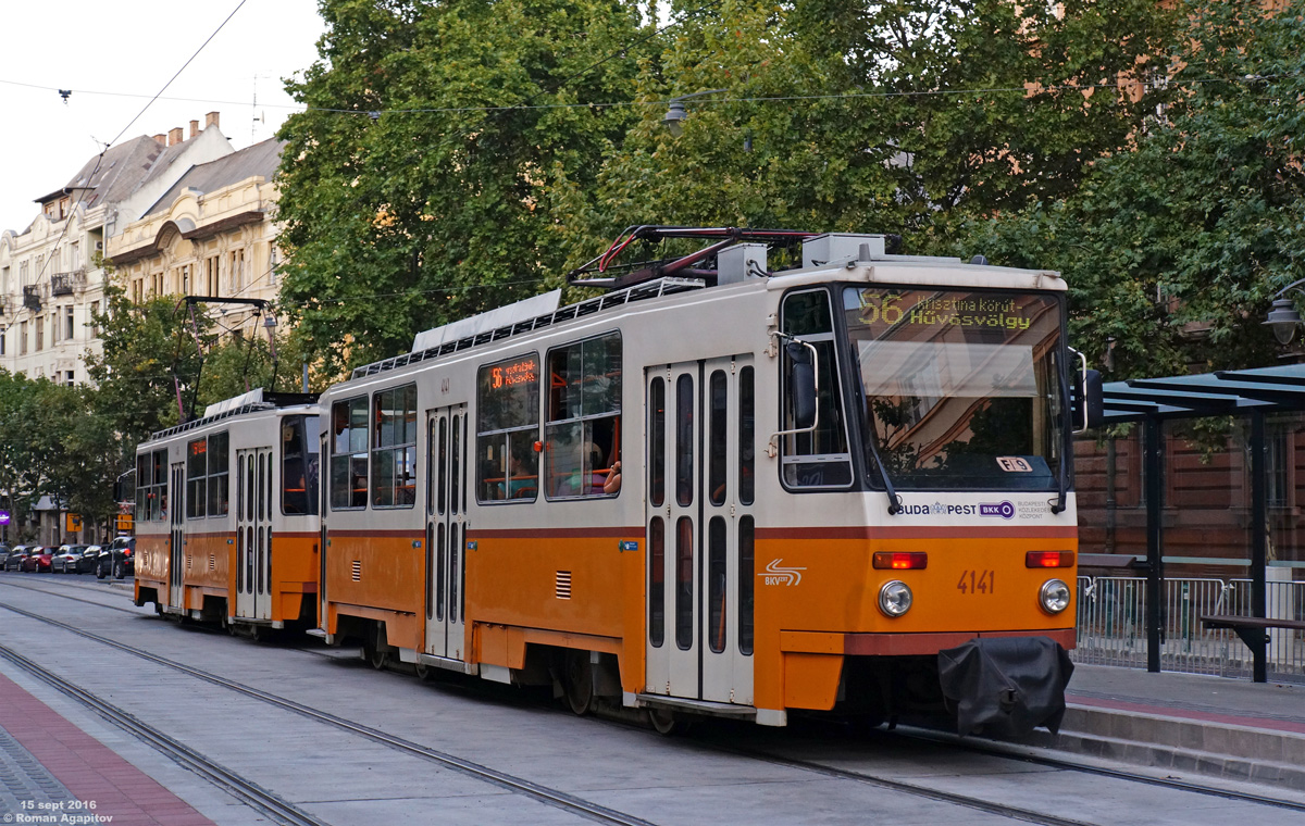 Будапешт, Tatra T5C5K2 № 4141