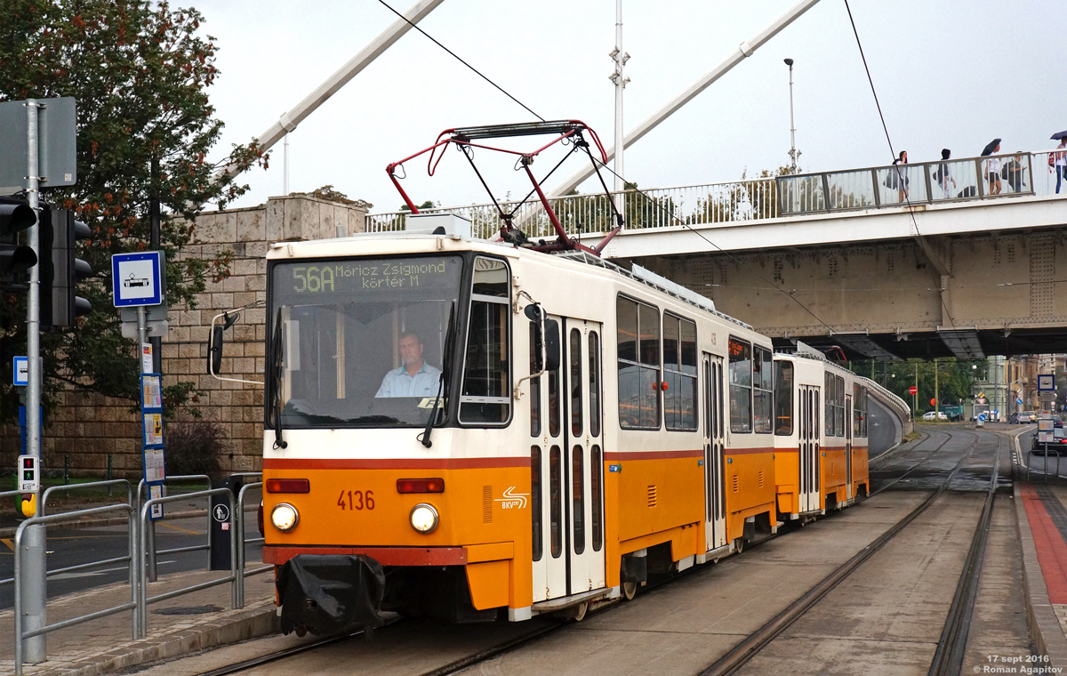 Будапешт, Tatra T5C5K2 № 4136