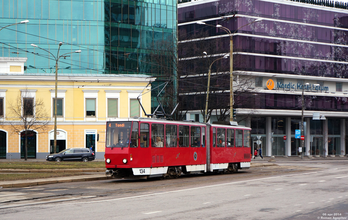 Таллин, Tatra KT4D № 134