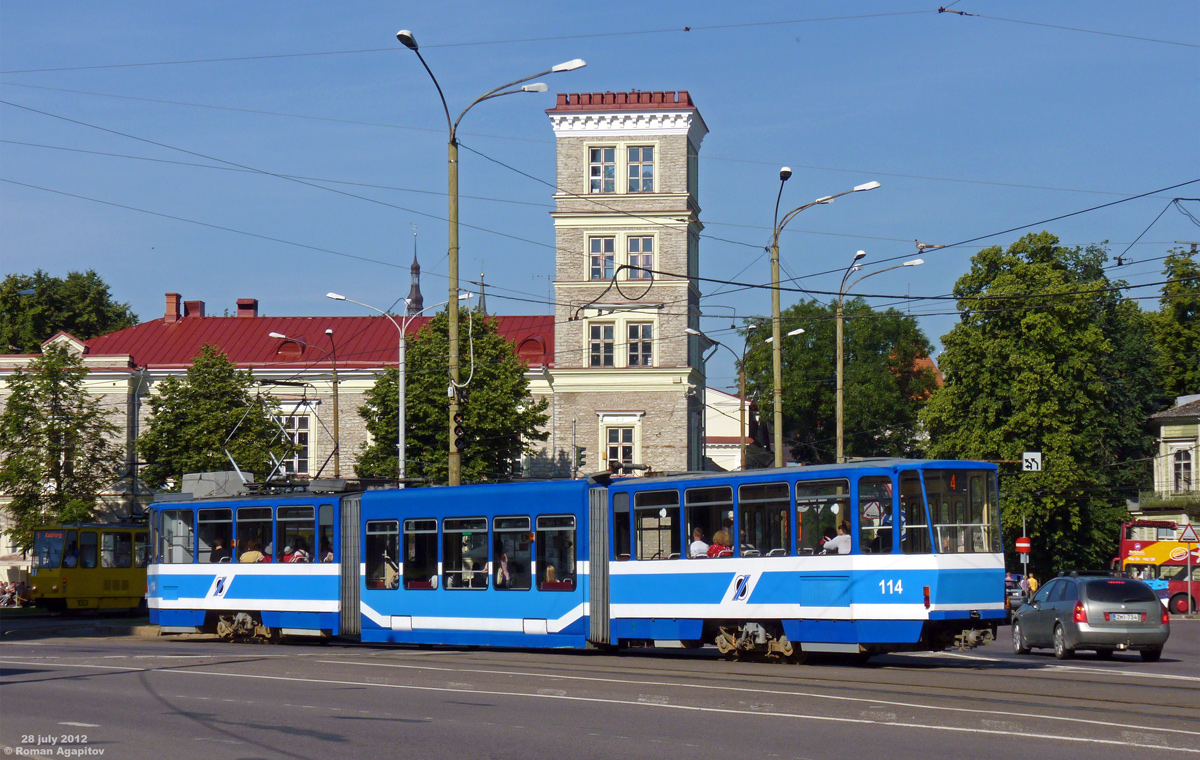 Таллин, Tatra KT6T № 114