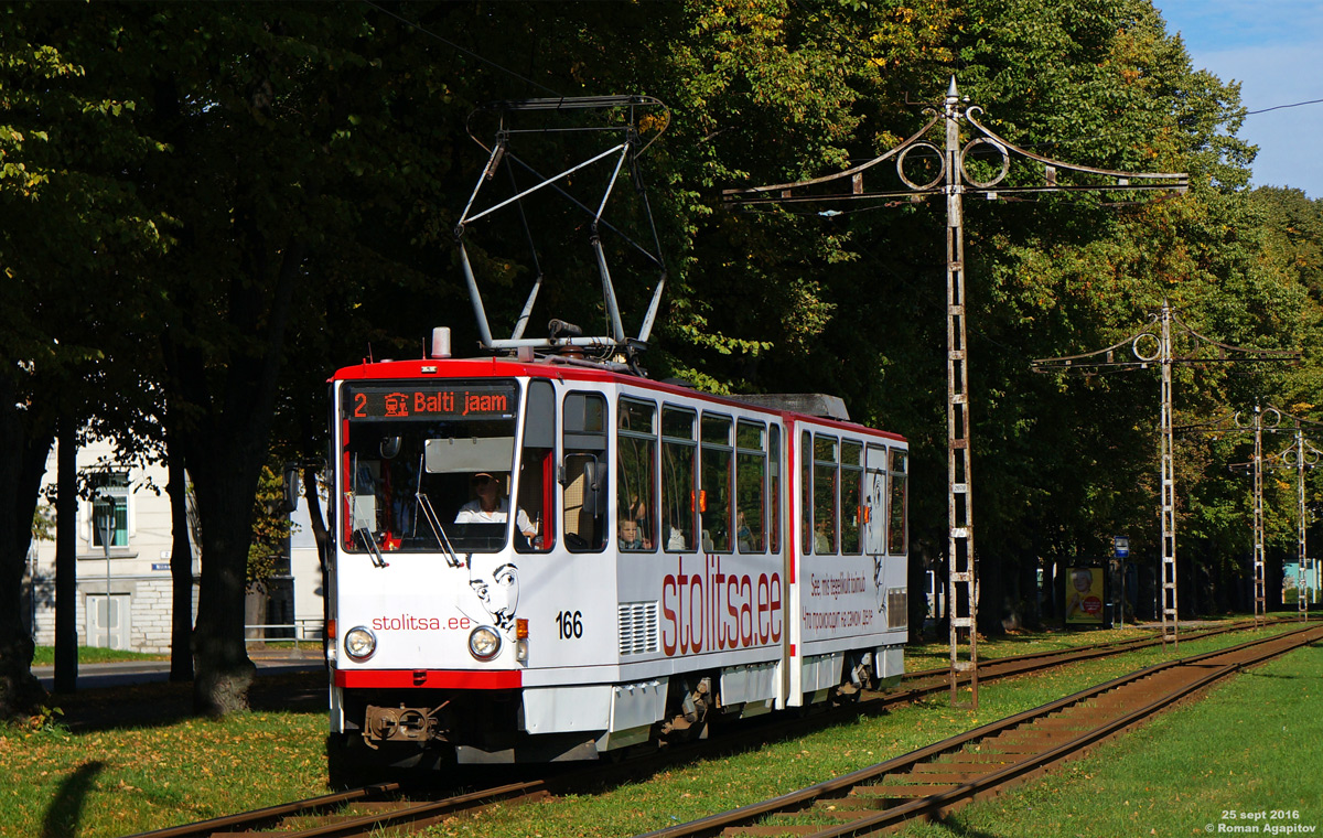 Таллин, Tatra KT4D № 166