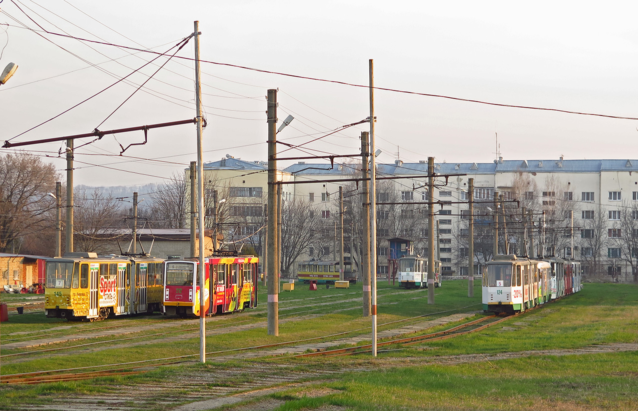 Пятигорск, Tatra KT4SU № 124; Пятигорск — Трамвайные линии и кольца