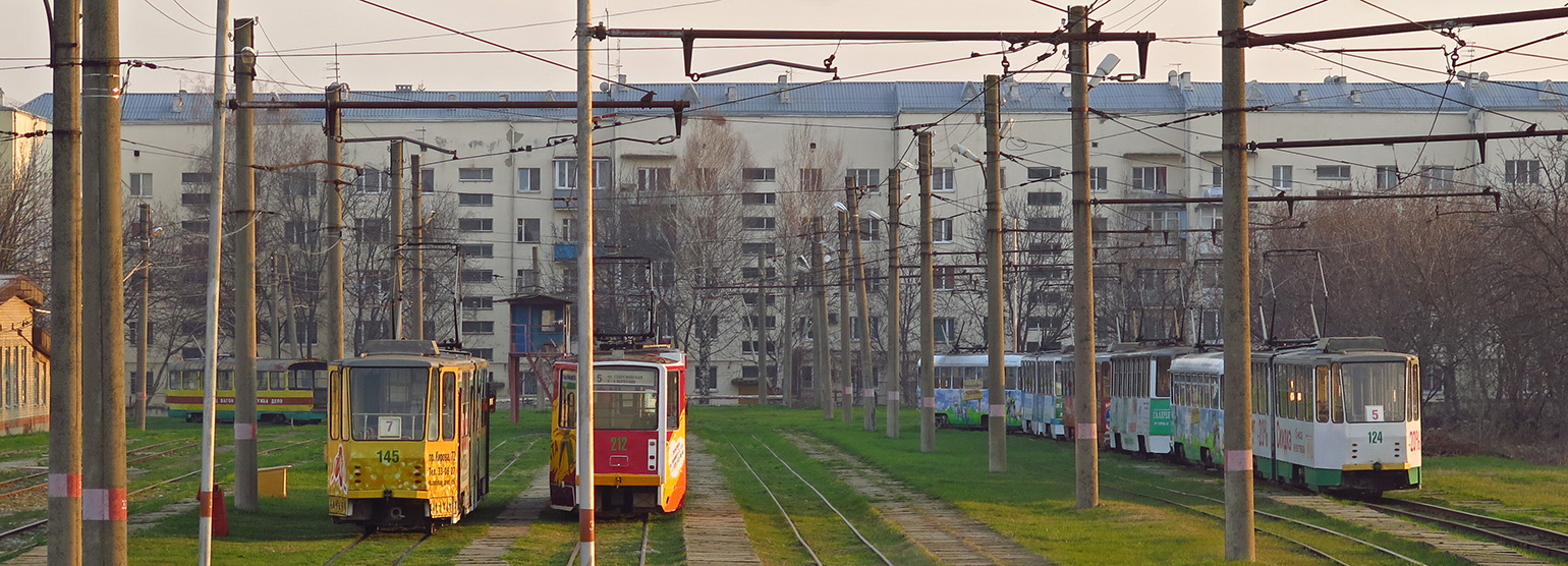 Пятигорск, Tatra KT4SU № 145; Пятигорск — Трамвайные линии и кольца