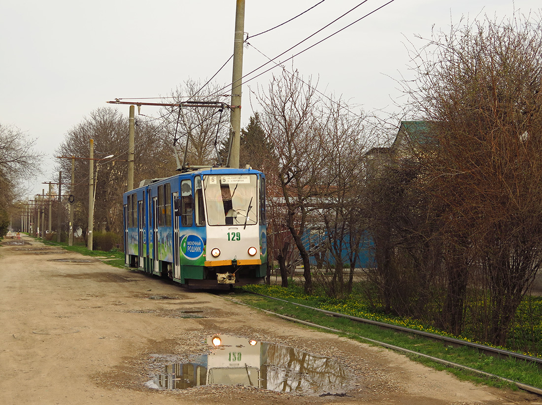 Пятигорск, Tatra KT4SU № 129