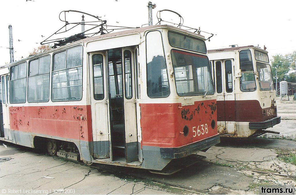 Санкт-Петербург, ЛМ-68М № 5638; Санкт-Петербург, ЛМ-68М № 6492