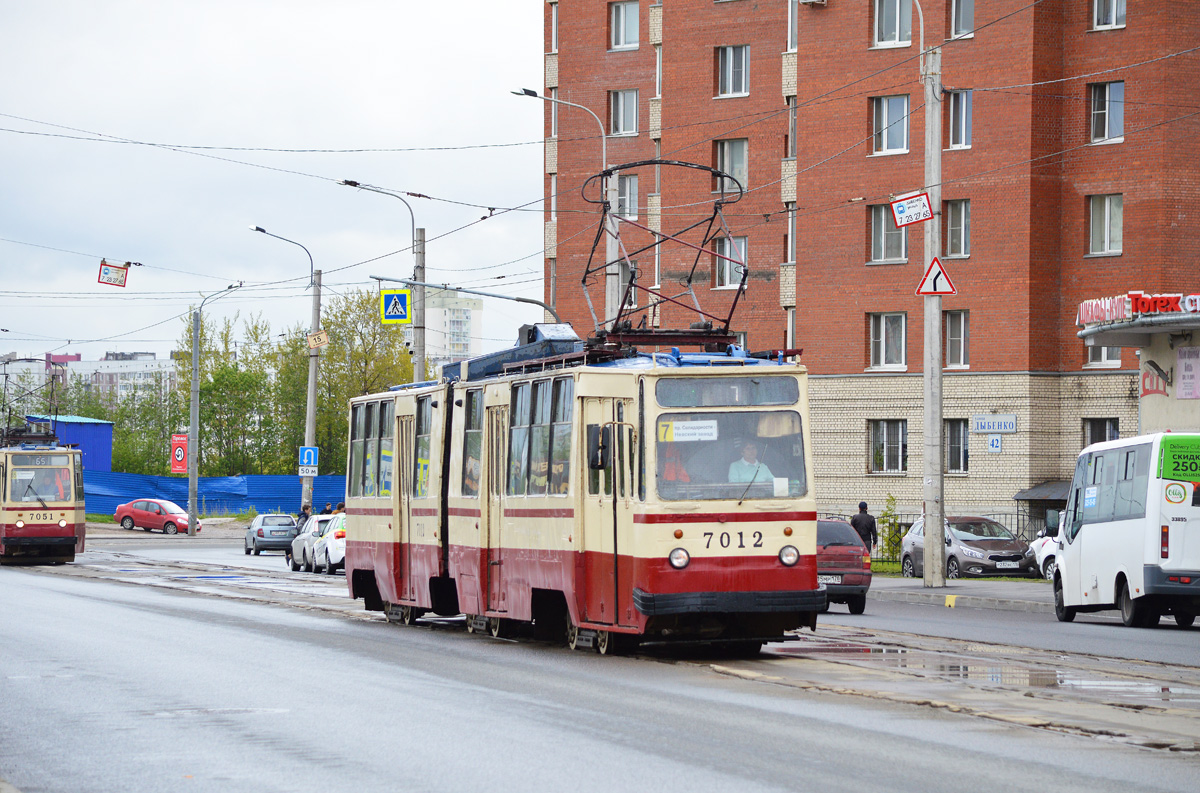 Санкт-Петербург, ЛВС-86К № 7012